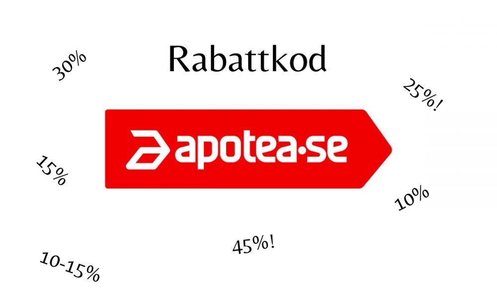 Apotea rabattkod Hämta din kod här för !🥇